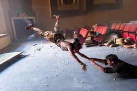 Une scène du film Twisters Une scène du film Twisters