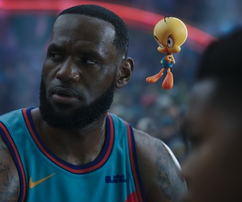 Une scène du film Space Jam: A New Legacy