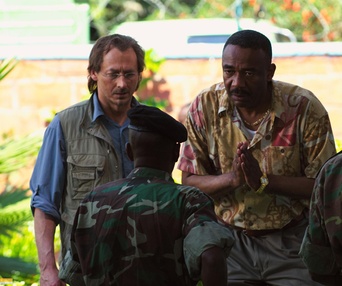 Scène du film Un dimanche à Kigali