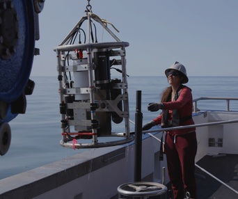 Une scène du film Last of the Right Whales