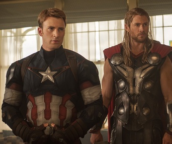 Une scène du film The Avengers: Age of Ultron
