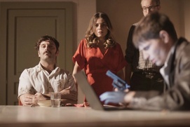 Une scène du film Yannick