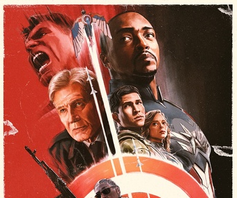 Affiche de Capitaine America : Le meilleur des mondes