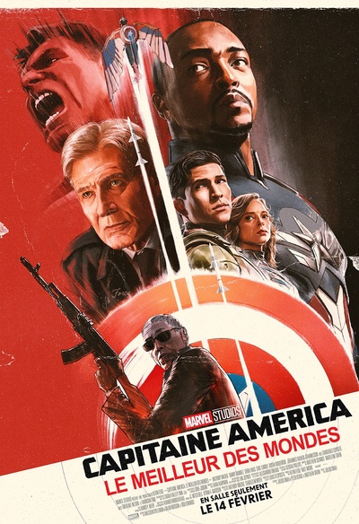 Affiche de Capitaine America : Le meilleur des mondes