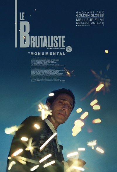 Affiche du film The Brutalist/em>
