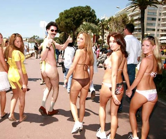 Scène du film Borat