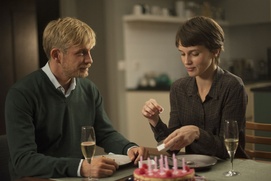 Une scène du film L'amant double