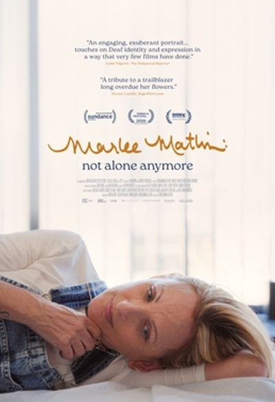 Affiche du film Marlee Matlin: Not Alone Anymore