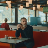 Une scène du film <em>La montagne</em>