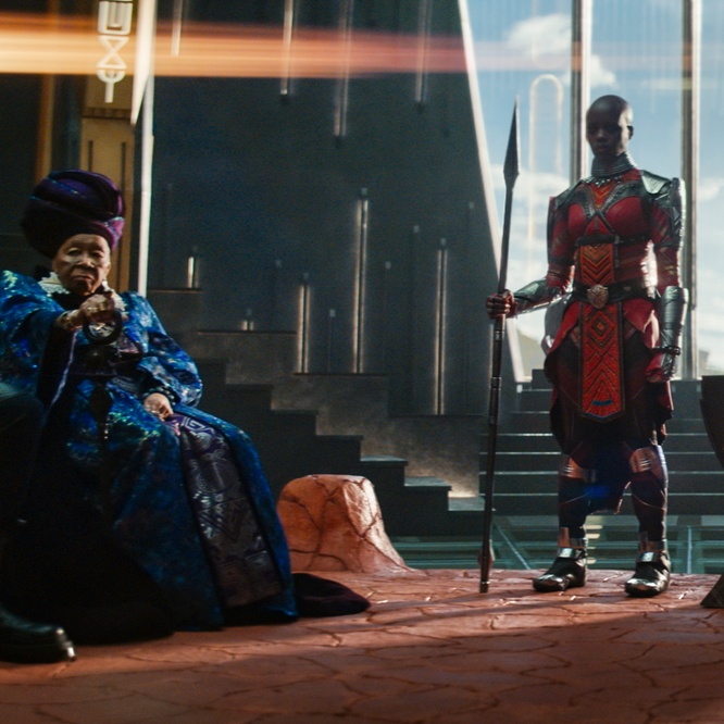 Une scène du film <em>Black Panther: Wakanda Forever</em>