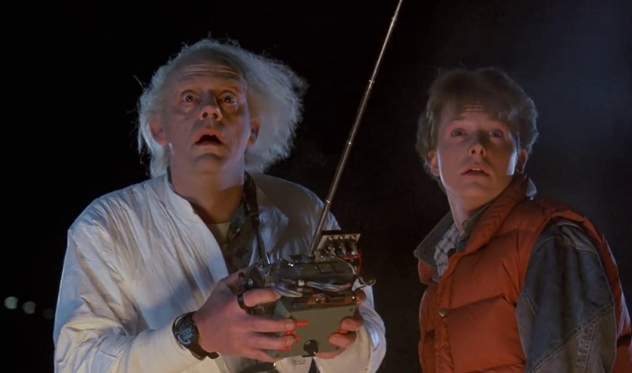 Une scène du film <em>Back to the Future</em>