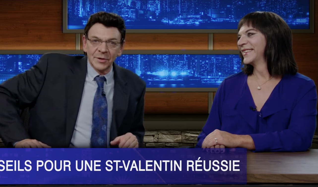 Marc Labrèche prodigue des conseils de St-Valentin en parodiant Denis Lévesque