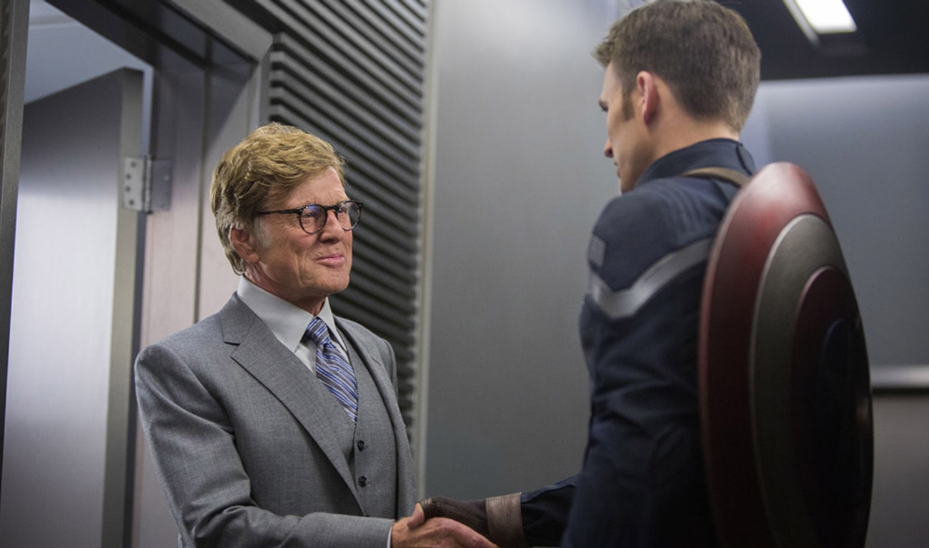 Une scène du film <em>Captain America: The Winter Soldier</em>