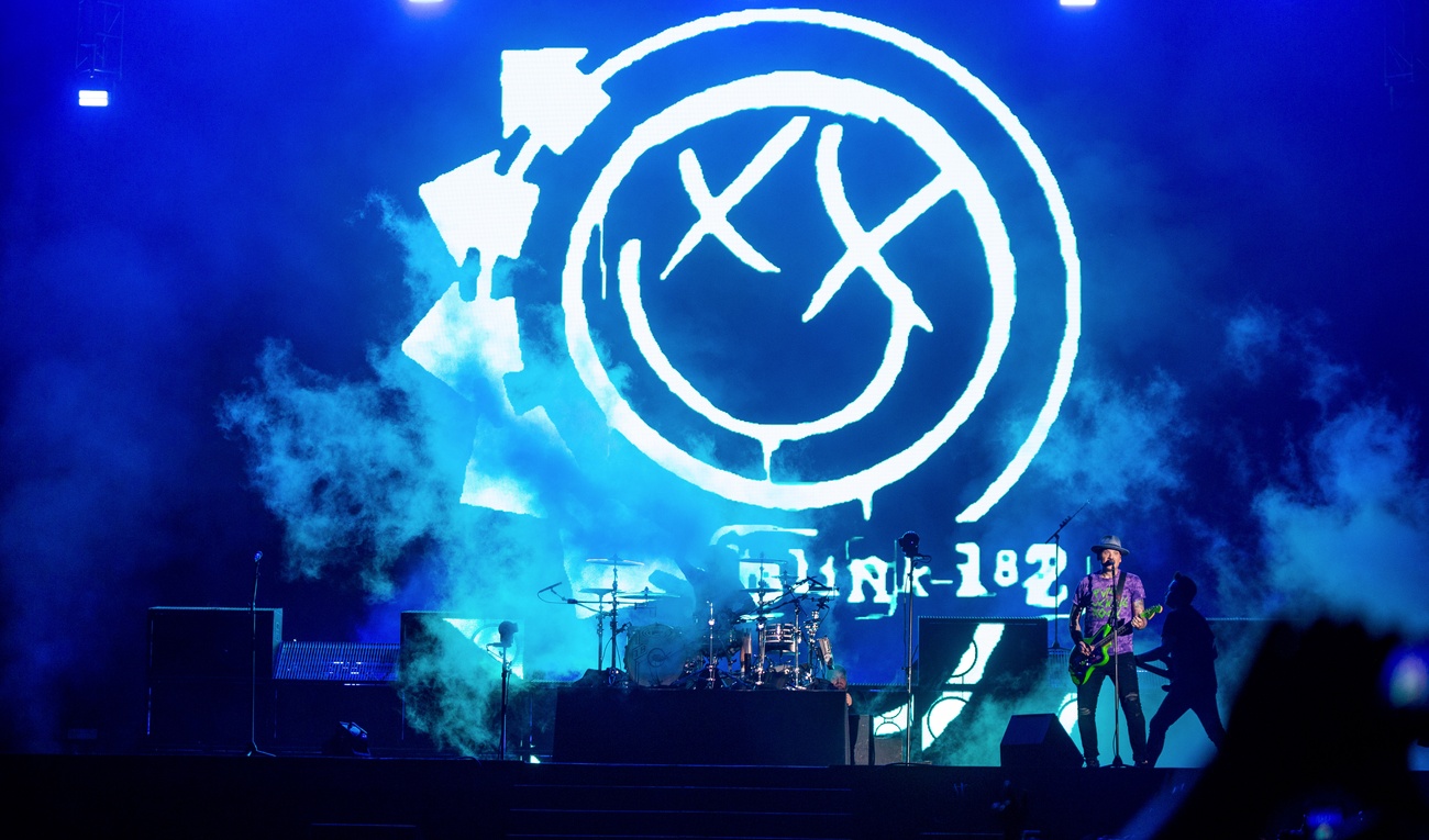 Image de l'article Grande messe punk-rock pour Blink-182 en clôture du FEQ