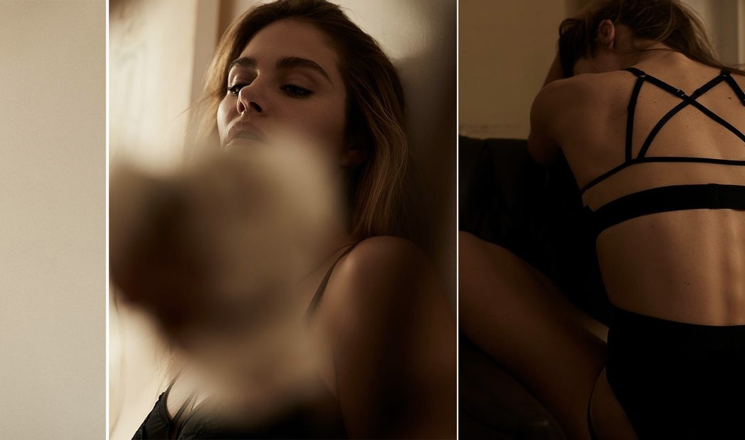 Les premières images de la collection de lingerie de Maripier Morin