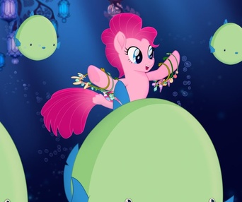 Une scène du film My Little Pony: The Movie