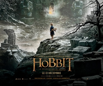 Affiche du film Le Hobbit: La désolation de Smaug