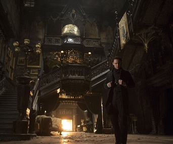 Une scène du film Crimson Peak