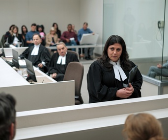 Une scène du film Les chambres rouges