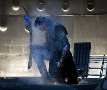 Une scène du film The Avengers