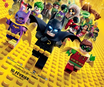 Affiche du film Lego Batman le film