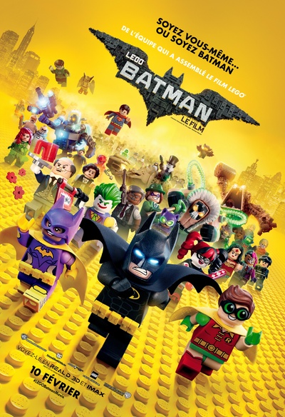 Affiche du film Lego Batman le film
