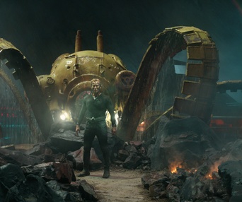 Une scène du film Aquaman and the Lost Kingdom