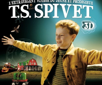 Affiche du film L'extravagant voyage du jeune et prodigieux T.S. Spivet