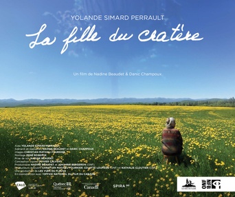 Affiche du film La fille du cratère