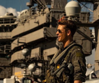 Une scène du film Top Gun: Maverick