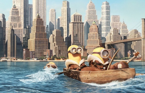 Une scène du film Minions