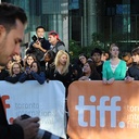 Sur le tapis rouge du film The Fifth Estate