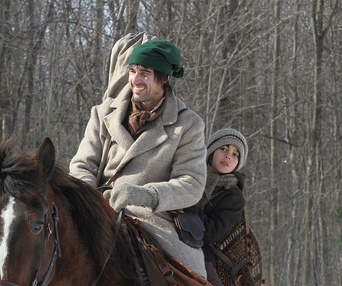 Une scène du film Rouge sang