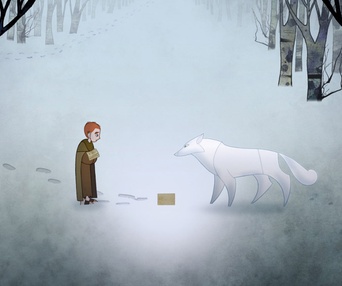 Une scène du film The Secret of Kells