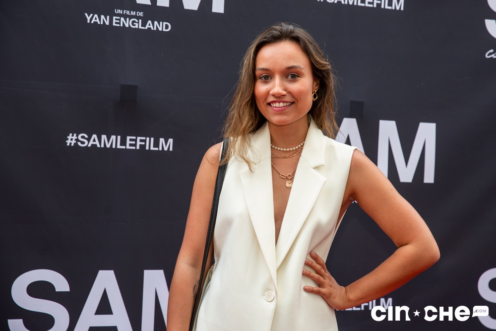Sur le tapis rouge du film Sam