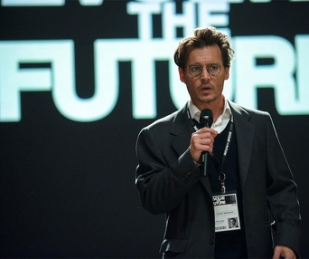 Une scène du film Transcendence