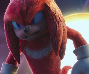 Une scène du film Sonic the Hedgehog 2