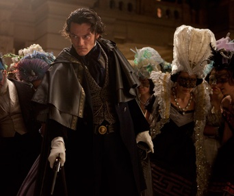 Une scène du film The Raven