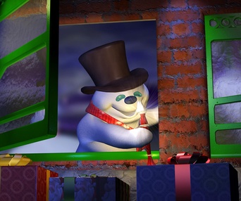 Une scène du film Santa vs. the Snowman in 3D