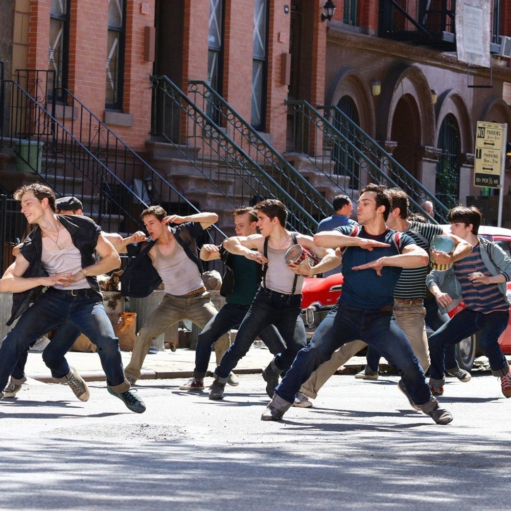 Une scène du film West Side Story