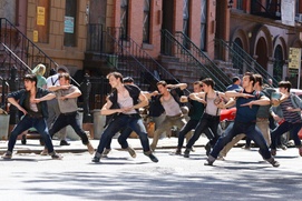 Une scène du film West Side Story
