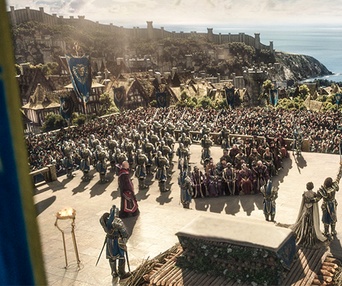 Une scène du film Warcraft