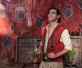 Une scène du film Aladdin