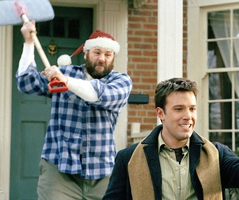 Une scène du film Surviving Christmas