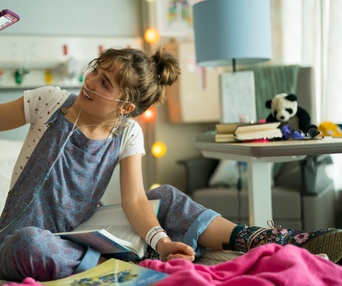 Une scène du film Five Feet Apart
