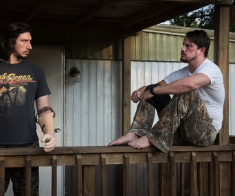 Une scène du film Logan Lucky