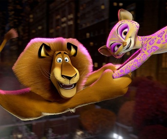 Une scène du film Madagascar 3: Europe's Most Wanted