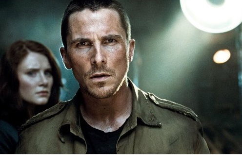 Christian Bale dans Terminator Salvation.