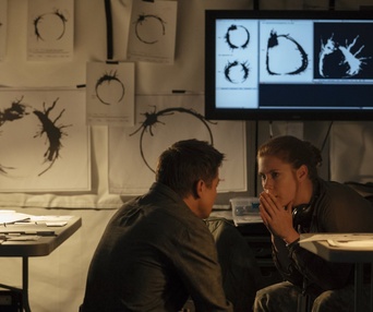 Une scène du film Arrival