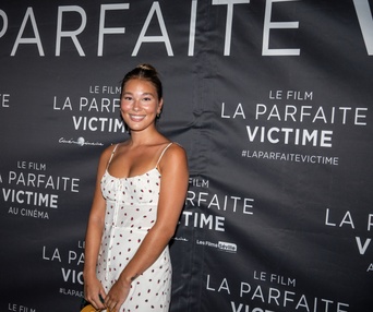 Tapis rouge de la première du documentaire La parfaite victime